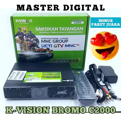 Receiver Parabola K Vision Bromo C Hd Lazada Indonesia