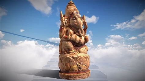 Character - Ganesha Statue 3D model 3D printable | CGTrader