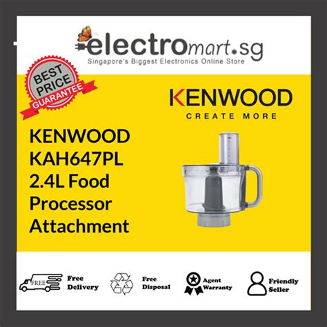 Qoo10 - Kenwood KAH647PL 2.4L Food Processor Attachment : Kitchen & Dining