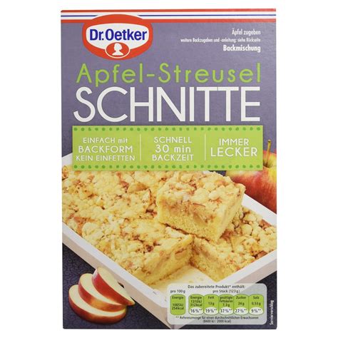 Amazon.com : dr-oetker-apple-streusel-squares-cake-mix-355g : Grocery ...