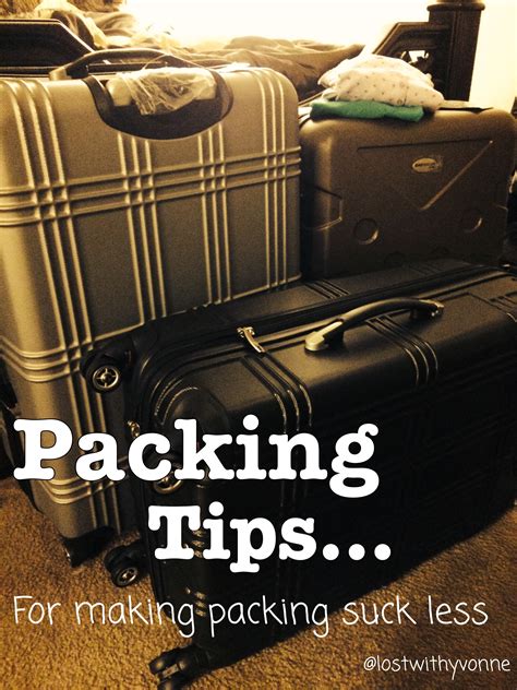 The nightmare… packing. - Lost with Yvonne