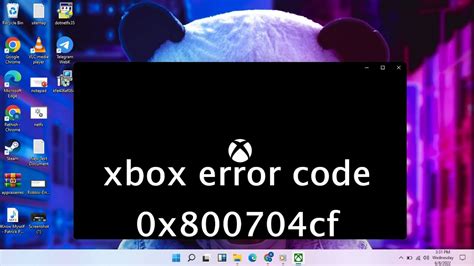 How To Fix Xbox Error Code 0x800704cf YouTube