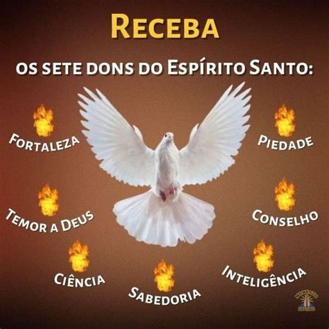 Os Sete Dons Do Esp Rito Santo Dons Do Espirito Santo Espiritismo