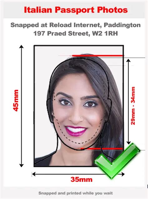 Italian Passport Photo Dimensions - Scannable Passports Maker ...