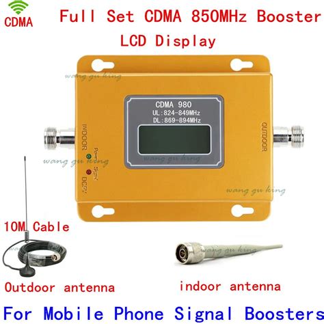 Db Lte Umts Gsm Cdma Mhz G G G Repetidor De Tel Fono M Vil