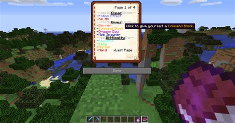 Basic Command Book Minecraft Command Science