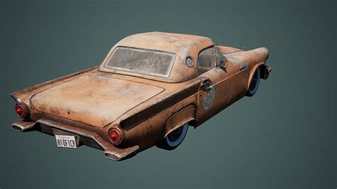 Abandoned Rusty Cars Pack | CGTrader