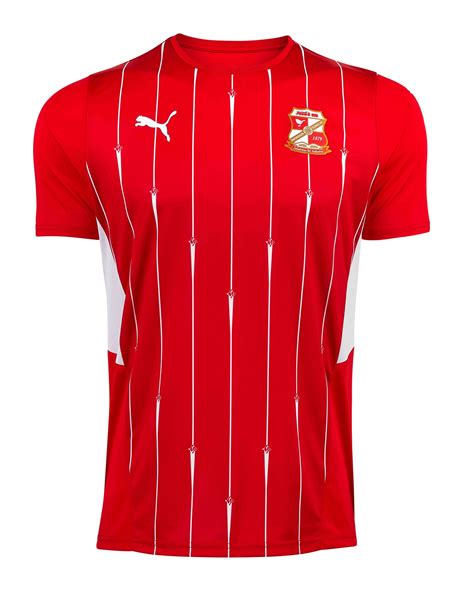 Swindon Town 2021 22 Puma Home Kit 2122 Kits Football Shirt Blog