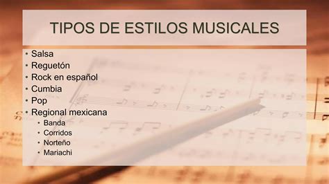 Estilos Musicales Pptx Descarga Gratuita