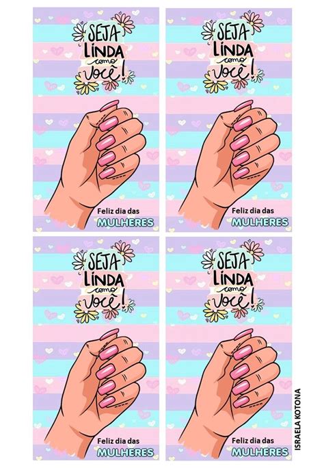 Pin By Vivi Prado On Lembrancinhas Eid Card Designs Manicure Cards