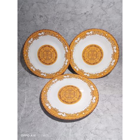 Jual Motif Baru New Piring Ceper Jumbo Bulat Motif Mahkota