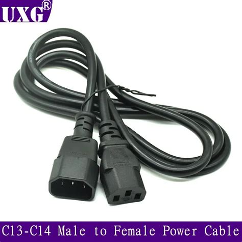 C14 C13 Extension Power Cord Iec 320 Power Cable Computer C13 C14