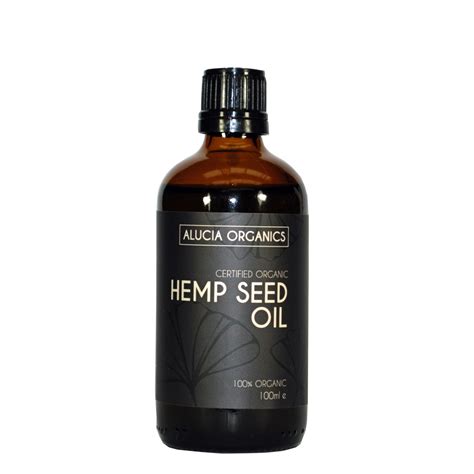 Alucia Organics Certified Organic Hemp Seed Oil