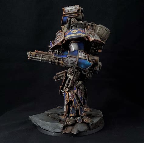 One Of Mars Holy God Machines A Warlord Titan Of Legio Ulricon