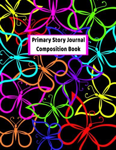 Primary Story Journal Composition Book Large Blank Primary Story