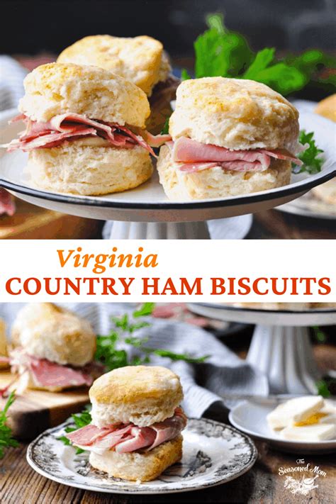 Virginia Country Ham Biscuits - The Seasoned Mom