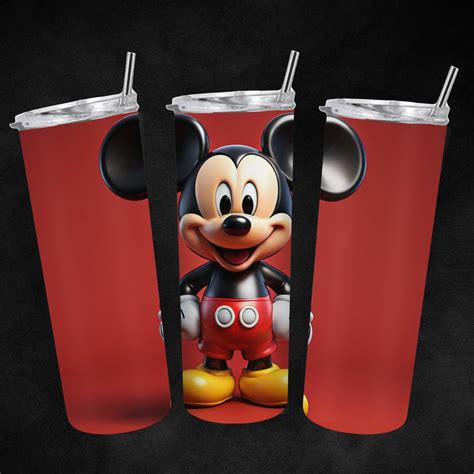 Mickey Mouse Tumbler Wrap Oz Tumbler Wrap D Cartoon Tumbler Wrap