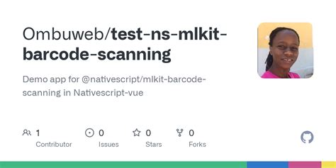 GitHub Ombuweb Test Ns Mlkit Barcode Scanning Demo App For