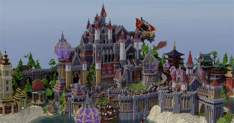 Fantasy castle Minecraft Map