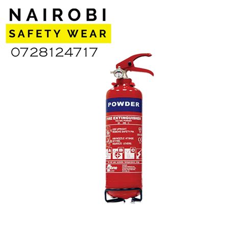 1Kg Dry Powder Fire Extinguisher Nairobi Safety Wear