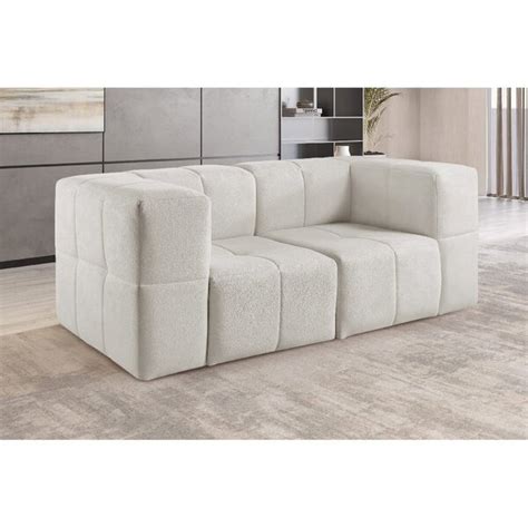 Sof Modular Lugares Boucl Nude Leroy Merlin