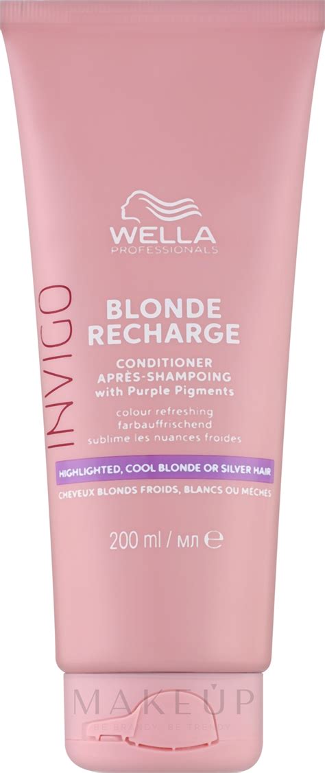 Wella Professionals Invigo Blonde Recharge Color Refreshing Highlighted