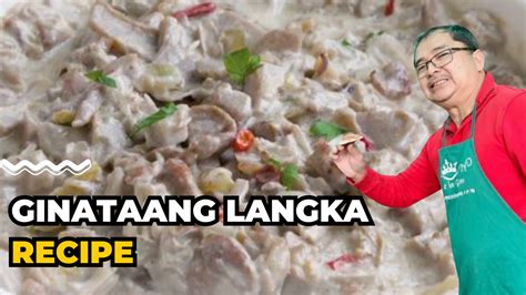 Ginataang Langka Recipe Filipino Recipes Mga Lutong Pinoy