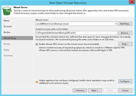 Step 5 Specify Mount Server Settings User Guide For Microsoft Hyper V