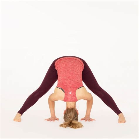 Wide Legged Forward Bend Prasarita Padottanasana Ekhart Yoga Ekhart Yoga