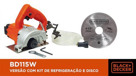 BLACK DECKER Nova Serra Mármore BD115 YouTube