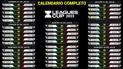 Leagues Cup 2024 Calendario Hindi - Mala Sorcha