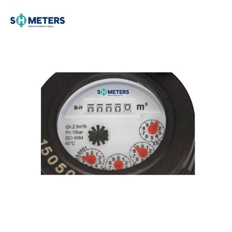 R160 Plastic Dry Dial Multi Jet Water Meter Manufacturers Wholesale