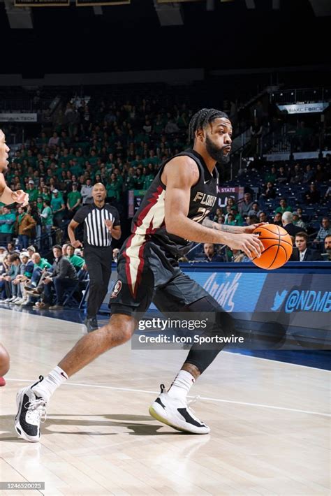 Florida State Seminoles Guard Darin Green Jr Handles The Ball During