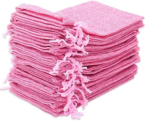 Leeyunbee 30PCS 10x15cm Sachets En Jute Pochettes En Lin Sac Cadeau