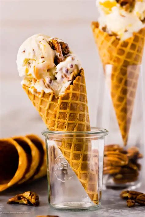 Buttered Pecan Ice Cream No Churn Recipe No Spoon Necessary