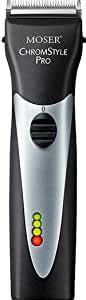 Moser Chrome Style PRO Black/Chrome Hair Trimmer : Buy Online at Best ...