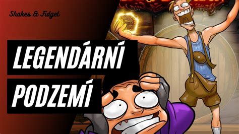 Shakes Fidget Legendary Dungeon I 25 HUB a 125 MINCÍ ŠTĚSTÍ ZDARMA I