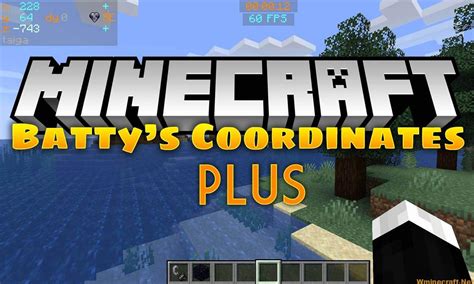 Minecraft Coordinates Plus Mod 1.16.5/1.15.2/1.14.4 - Wminecraft.net