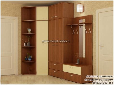 4.1 Мебель в прихожую/коридор — "ВЕКТОР" Корпусная мебель в Брянске