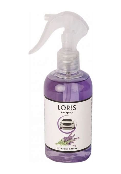 معطر سيارة برائحة المسك و اللافندر 250 مل من لوريس Loris Car Spray