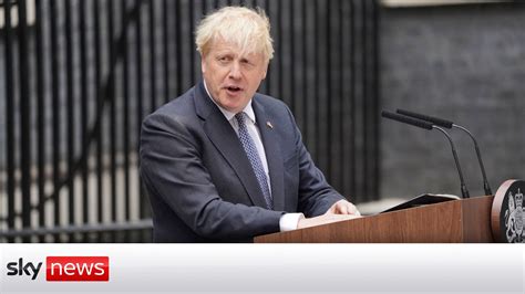 PM Resignation What Did Boris Johnson Say In His Speech YouTube