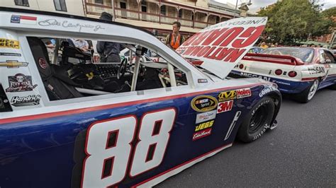 A couple old NASCAR Cup Cars at the Adelaide Motorsport Festival : r/NASCAR