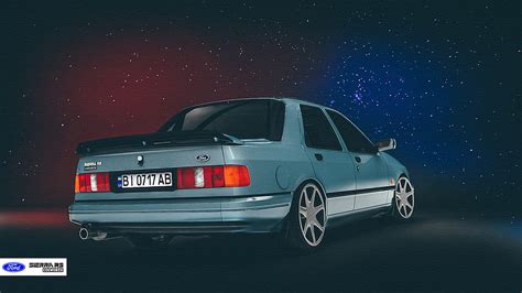 Artstation Ford Sierra Sapphire Rs Cosworth Andrew Boan Hd Wallpaper