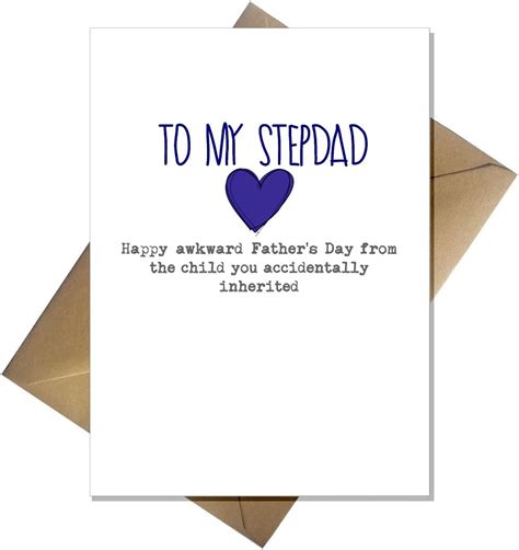 Naughty Fathers Day Card For Your Stepdad Happy Awkward Fathers Day Uk Office