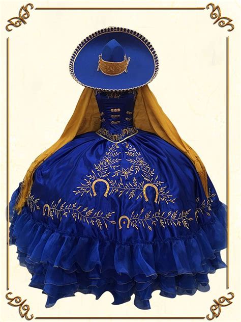 Venta Vestidos De Xv Charros Azules En Stock