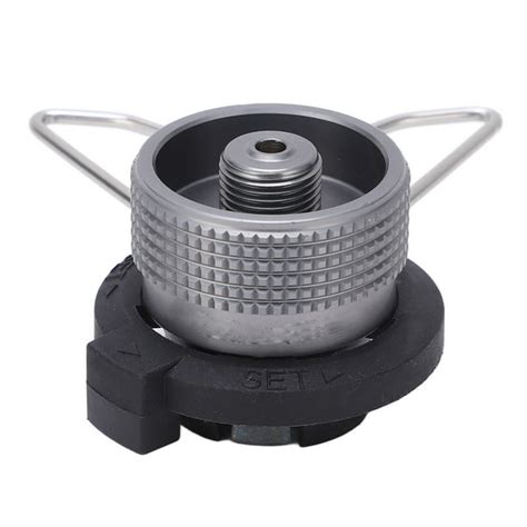 Lyumo Camp Gas Convertercamping Grill Gas Stove Adapter Aluminum Alloy Butane Gas Stove Adapter