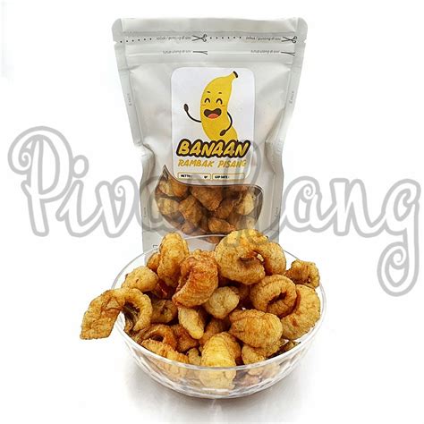 Jual Banaan Keripik Rambak Pisang Crispy Shopee Indonesia