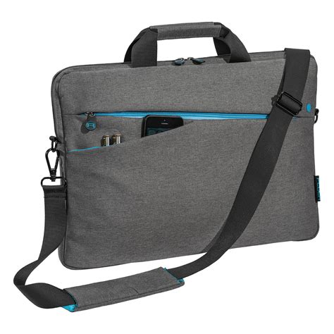 PEDEA Laptoptasche 17 3 Zoll 43 9cm FASHION Grau Blau Notebook