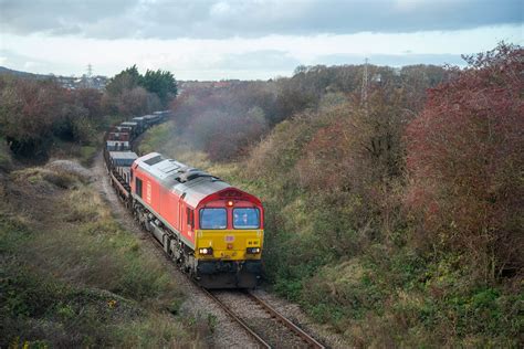 DB Cargo Class 66 66167 With Skinningrove Blooms At North Flickr