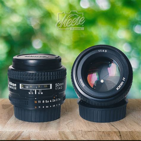 Jual Lensa Fix Nikon Mm F Afd Super Bokeh Mulus Shopee Indonesia